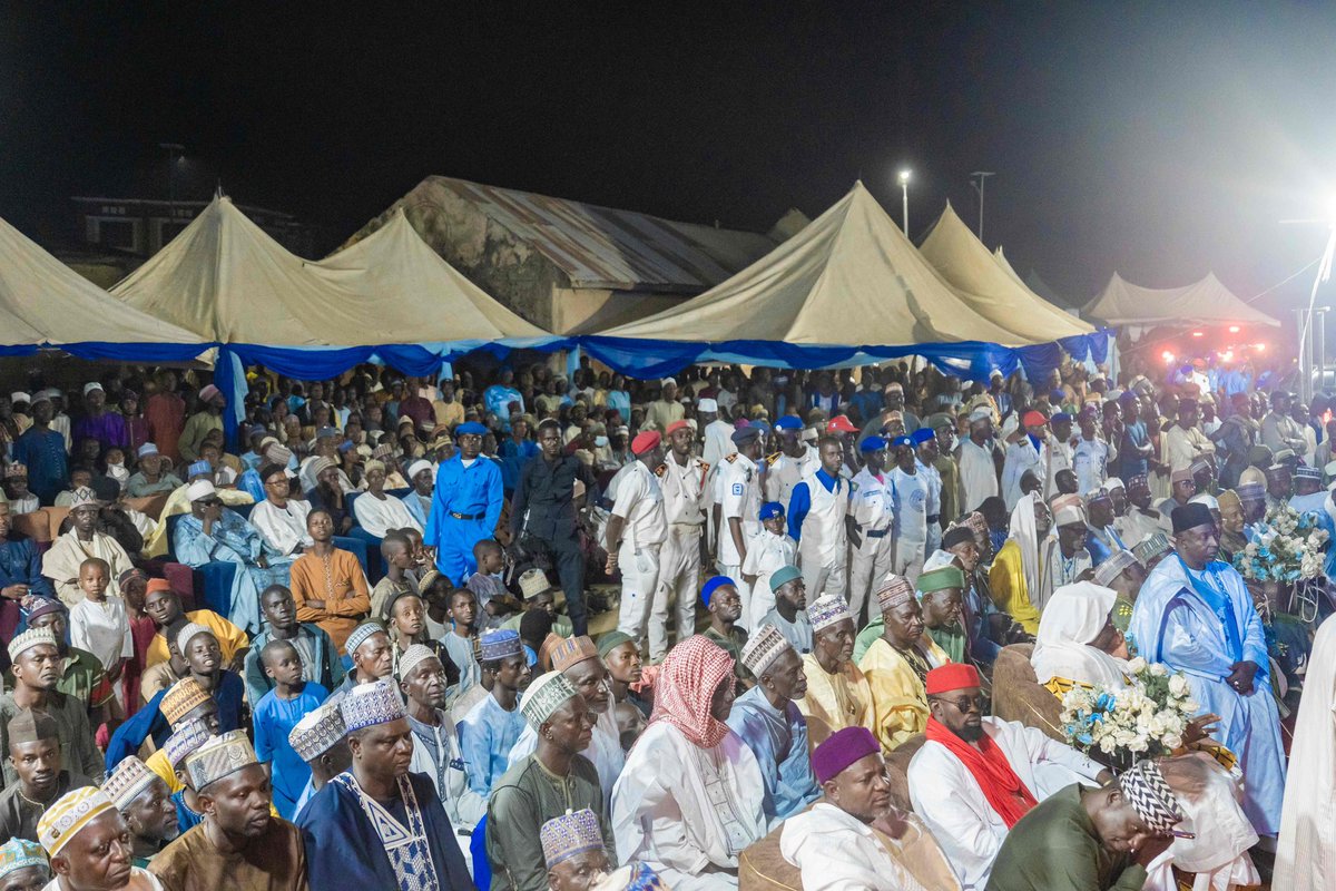 I was honoured to attend the Maulud celebration organized by Fityanul Islam of Nigeria, Kaduna State Chapter, as Special Guest. The gathering, held in Zaria, brought together eminent religious leaders and Muslim faithful from across Kaduna State, united in devotion, reflection,