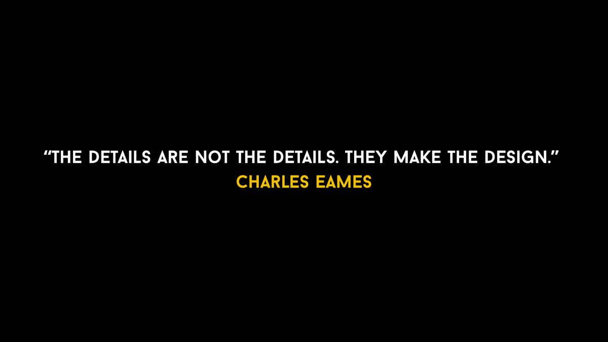 shokunin_dev's tweet photo. "The details are not the details. They make the design." Charles Eames
💻🎨 #SharedQualities #CharlesEames #CodingIsArt https://t.co/tGZQM6o9GV