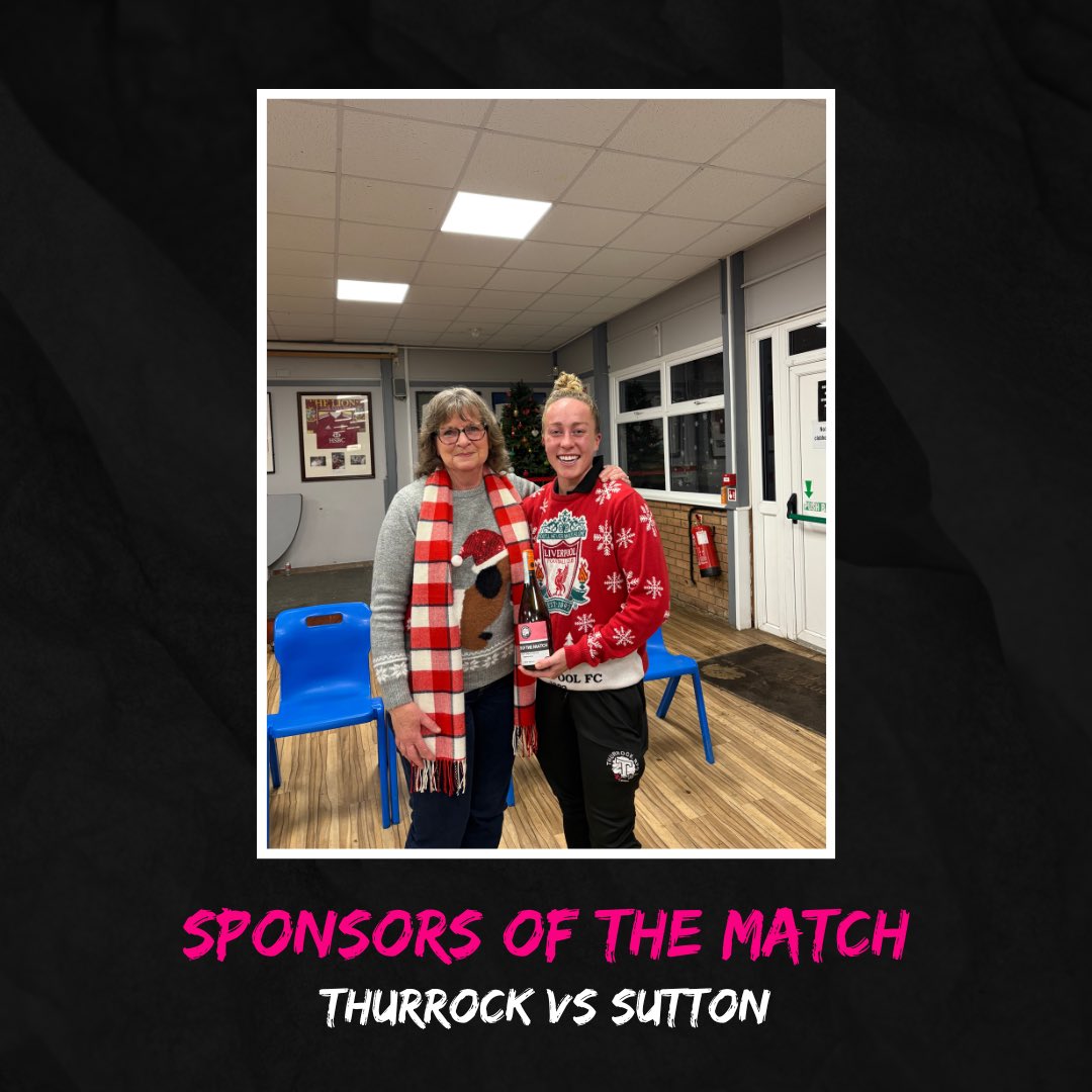 thurrockladies's tweet photo. MATCH SPONSOR

Bottle Sponsor ~ sponsored by T-Bird Patrons ~ bottle awarded to Hannah Thornhill 👏🏼 https://t.co/OFCHZQt4Q1