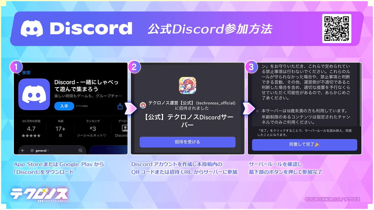 テクロノス 【公式】 on X: 