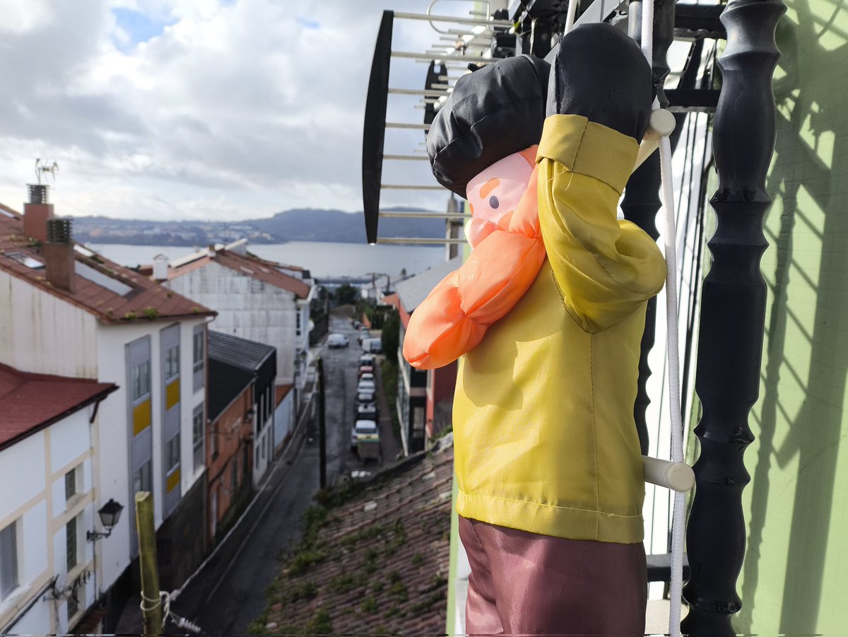 🌰🌰 Já tedes o vosso Apalpador para pendurar da varanda? Podes consegui-lo no Centro Social por 20€. Já chega o Apalpador!