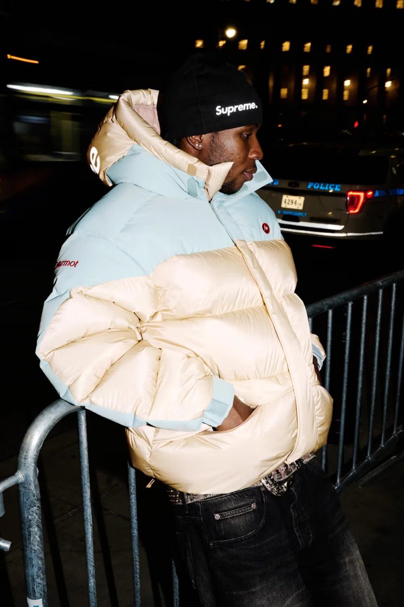 Supreme × Marmot の2025年秋コラボコレクションが12月27日(土)発売