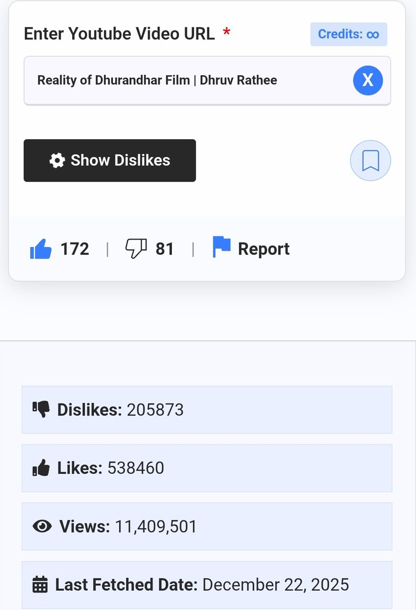 Trust me saar only 50k dislikes 🤡🤡
