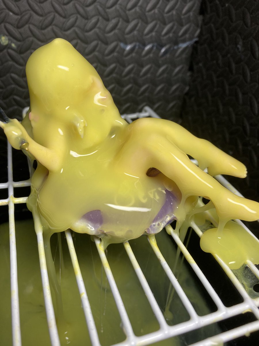 berufigure's tweet image. おまけ。ぶっかけの後。