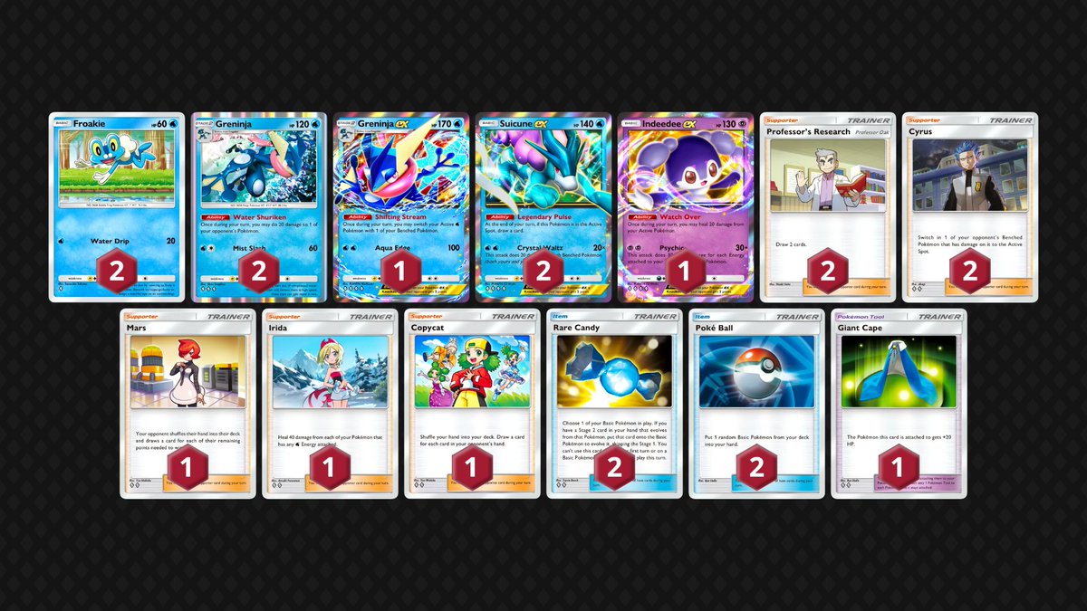 ポケポケ海外大会優勝デッキ紹介 🐸FrogEX Crimson Blaze • 50 USD