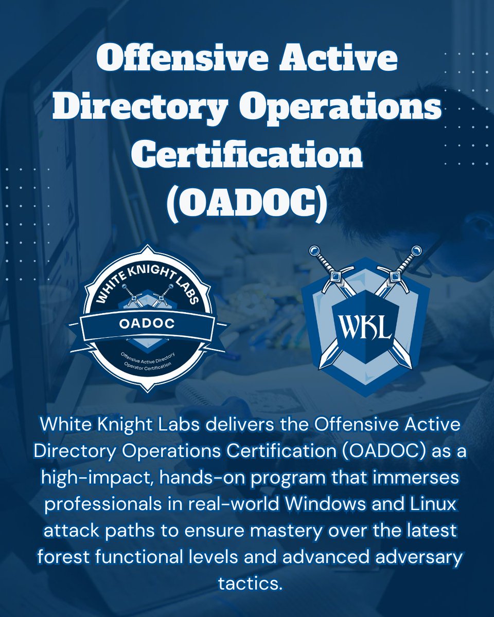 WKL_cyber's tweet photo. The OADOC trains security architects in malware analysis and threat hunting based on genuine adversary methodologies found in modern enterprise networks.
Build your expertise at https://t.co/wMr2b48dpe
#CyberDefense #ThreatHunting #OADOC https://t.co/BdXnn1LI3S