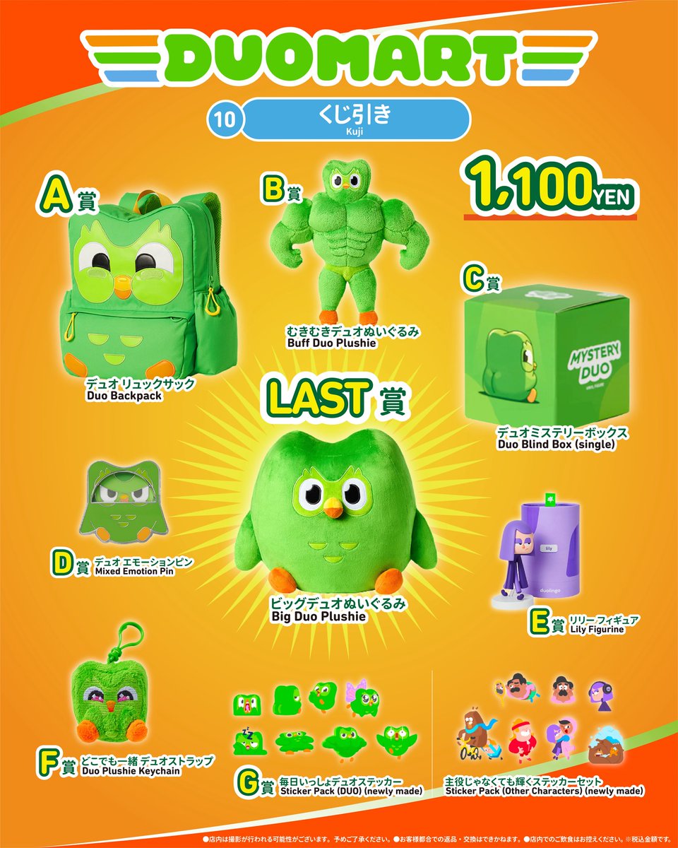 Duolingo デュオリンゴ Tシャツ エコバッグ スリッパ またまたDuolingoネタですみません。スリッパもあるらしいのですが