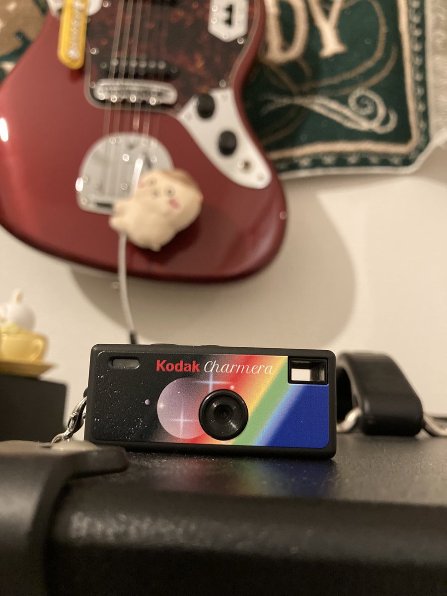 ついにCHARMERA届いた！カラーはブラック。 #kodak #charmera