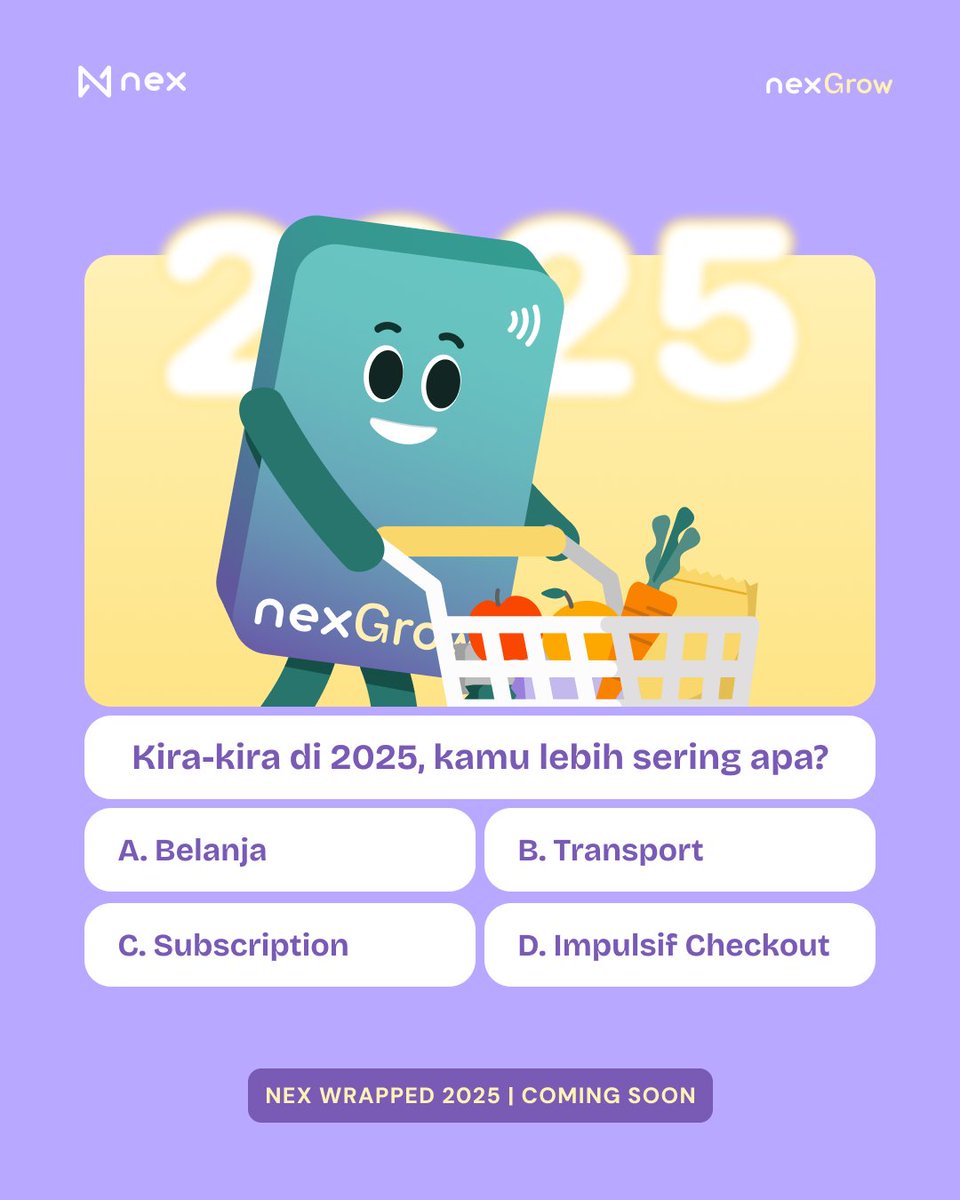 Selama 2025, kamu tim yang mana?

#nexwrapped