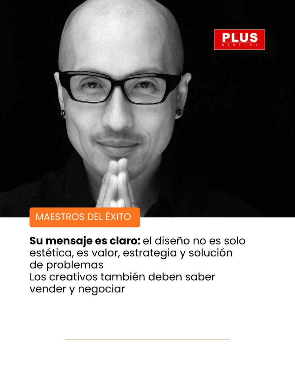RevistaPLUSPY's tweet image. La creatividad también es estrategia 🎯

Chris Do nos recuerda que el talento necesita claridad, enfoque y mentalidad de negocio para generar impacto real.
Cuando sabés comunicar tu valor, el crecimiento llega 🚀

#ChrisDo #TheFutur #Branding #Diseño #Creatividad #Estrategia