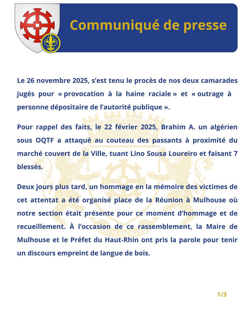 Action Française - Mulhouse tweet media