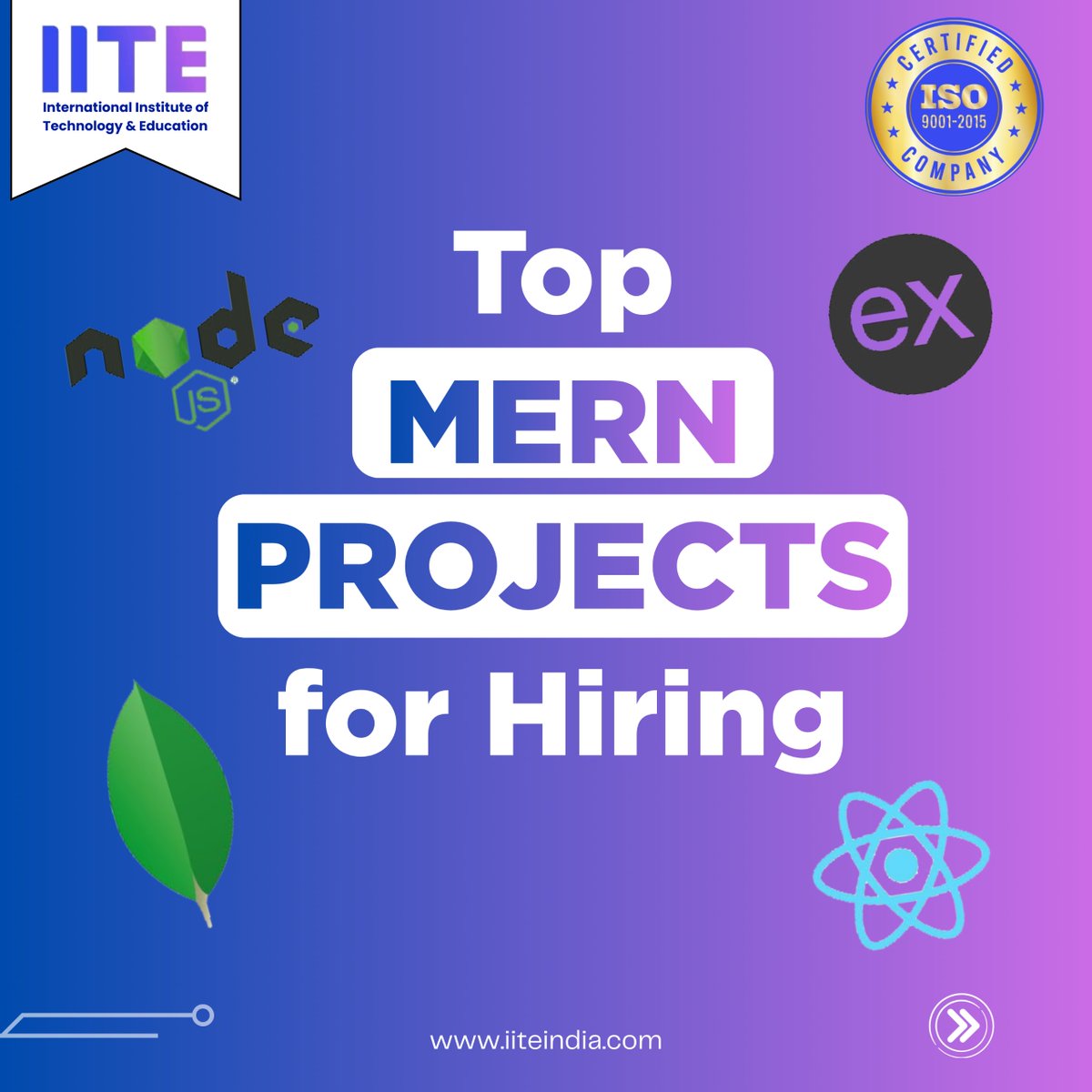 iite_global's tweet image. 🔥 Top MERN Projects That Actually Get You HIRED! 🚀

👉 Visit: iiteindia.com

📩 DM us “MERN” for course details &amp;amp; batches

#mernstack #fullstackdeveloper #mernprojects
#nodejs #reactjs #mongodb #expressjs
#webdevelopment #codinglife #techcareers
#jobready