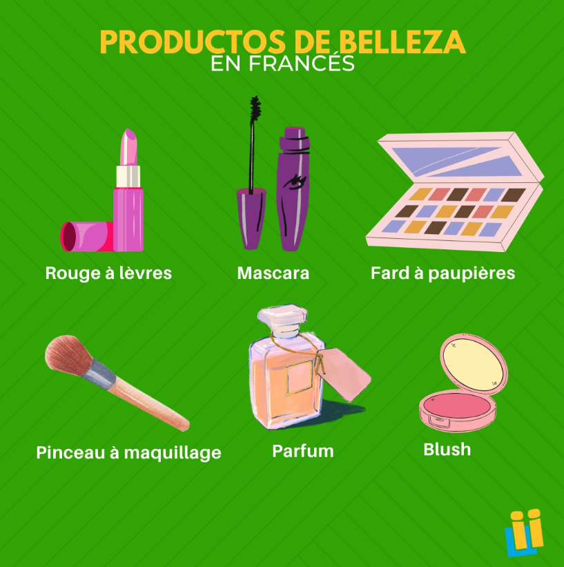 Fíjate en los nombres en francés de estos productos de belleza
