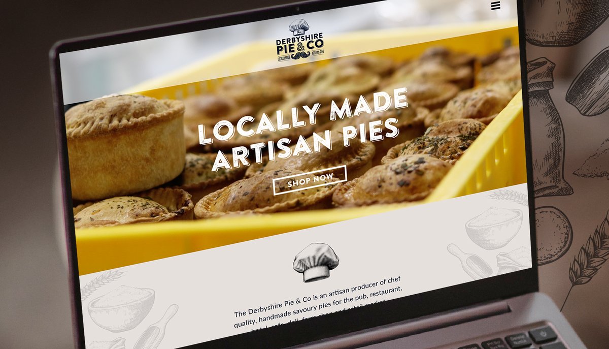 weareimpulse's tweet photo. A Fresh New Website &amp; Shop for Derbyshire Pies. We’re delighted to announce the launch of the updated website for Derbyshire Pies — complete with a brand-new online shop and their exciting Build a Box feature.

Read more here: https://t.co/lE9UxNyOhX https://t.co/7tqgBY3zGC