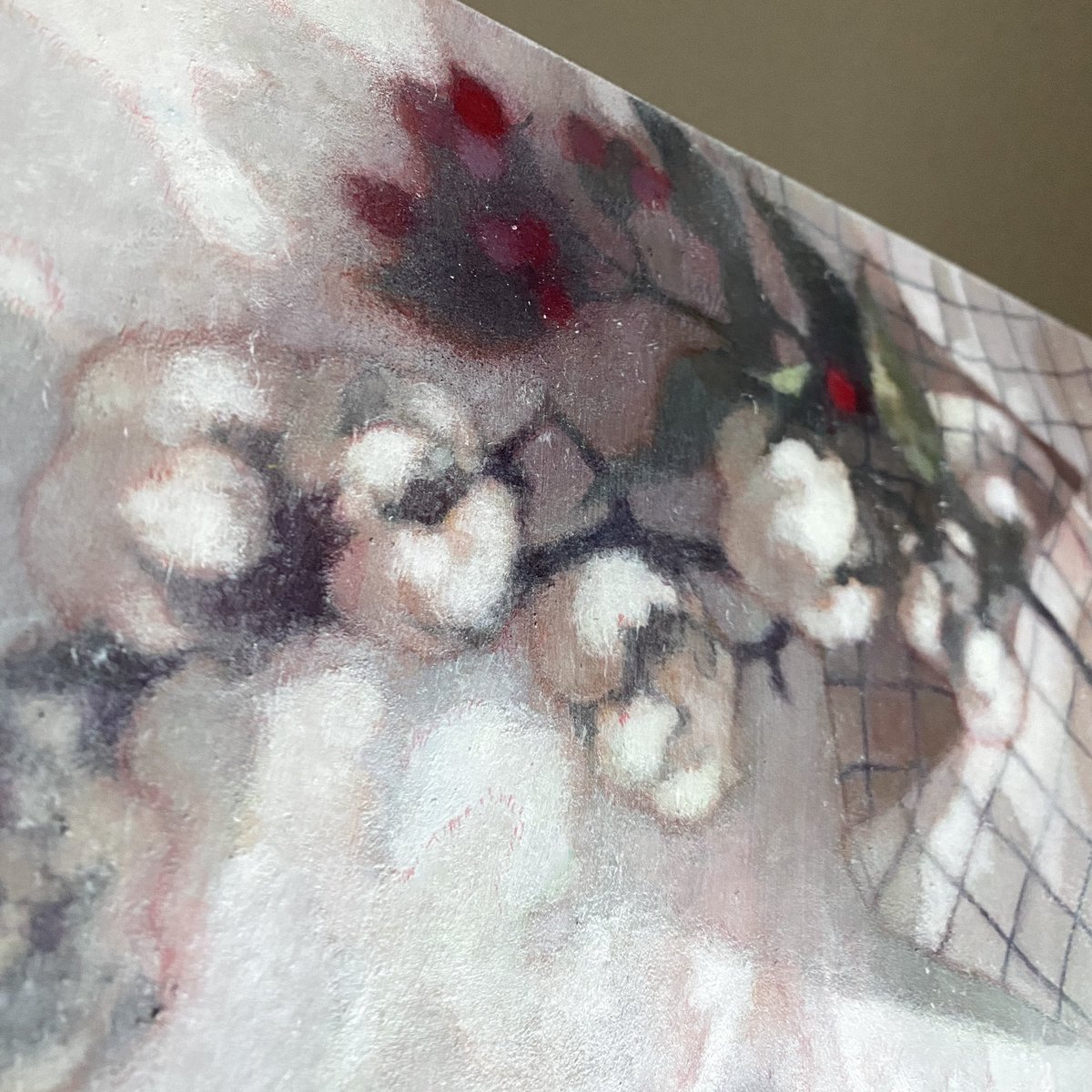 コットンフラワーとヒペリカムの実
#共催企画展_日々と依代