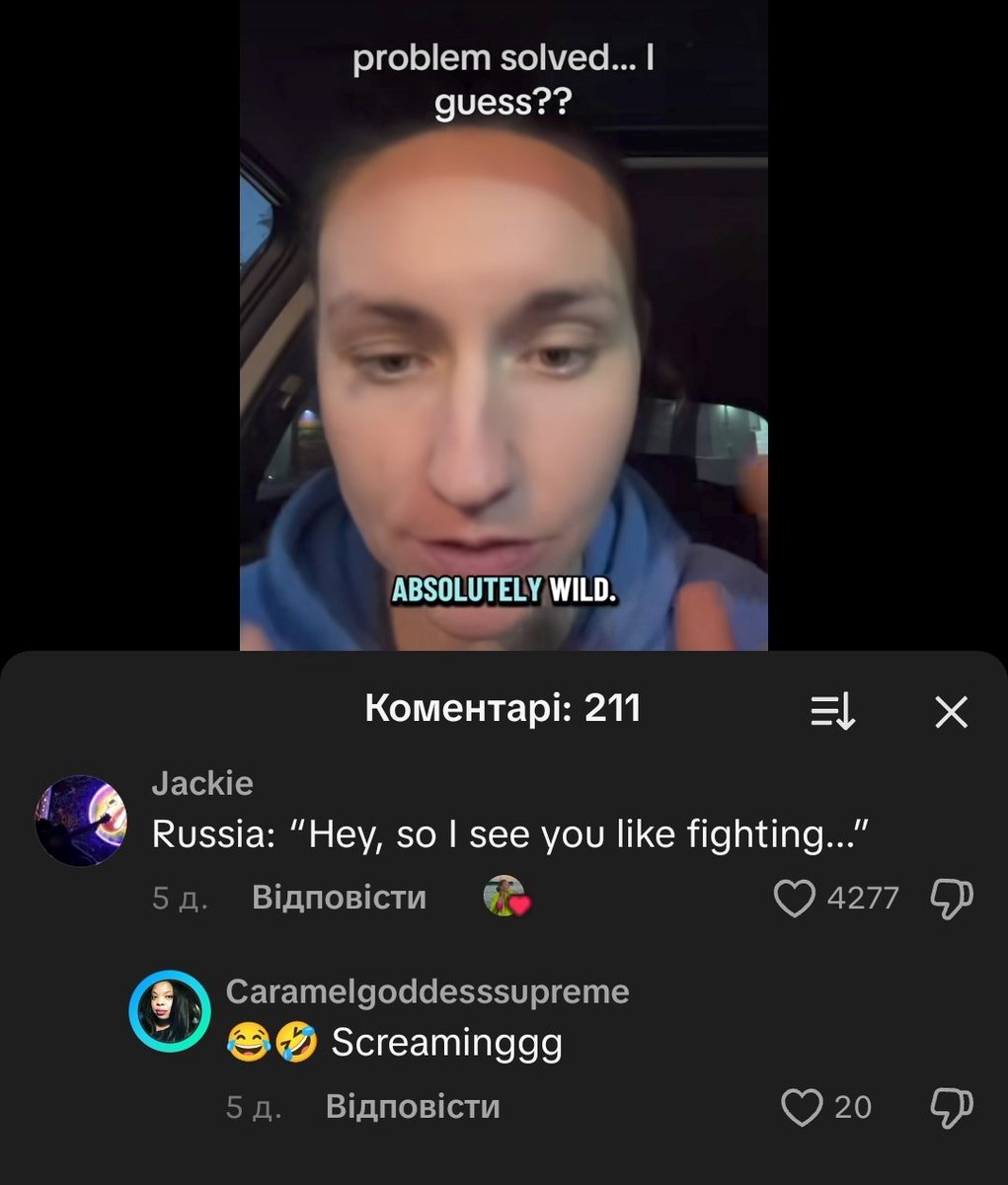 TrinaK79207's tweet photo. "haha now russian men will beat and rape ukrainian women instead of their wives, sooooo funny 🤣🤣🤣🤣"

I will never believe that westerns are so stupid as not to understand WHAT these soldiers will do on Ukrainian soil with Ukrainians. ghouls https://t.co/QbEWGYnSyA