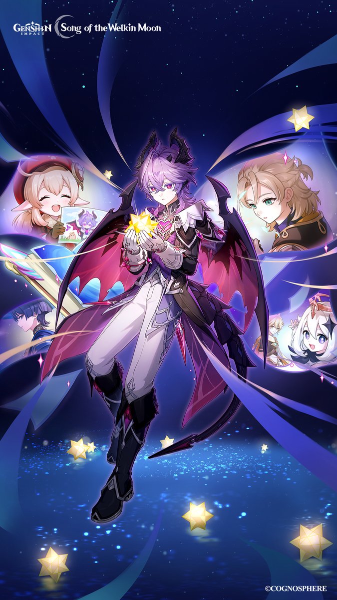 GenshinImpact's tweet photo. The "A Nocturne of the Far North" wallpaper series is now available!
#GenshinLunaIII #GenshinImpact 

Click the link to download the wallpapers in different dimensions!
https://t.co/rdknjFCFyl https://t.co/qEDNXz7IGA