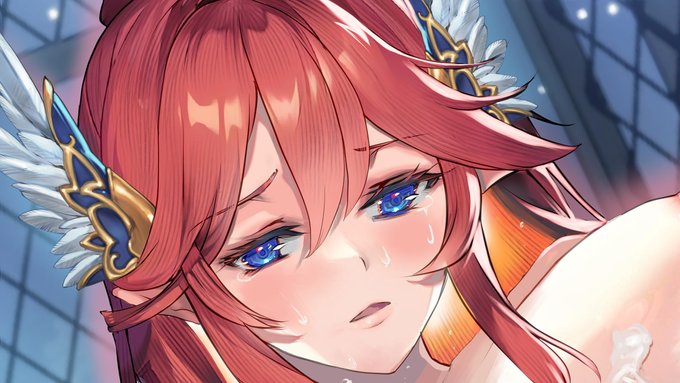 (1/2)Skeb依頼絵完成しました。エルフの姫騎士さんがオークに奉仕するやつです。
Ci-enフォロー(無料)で初期段階を見られます。 