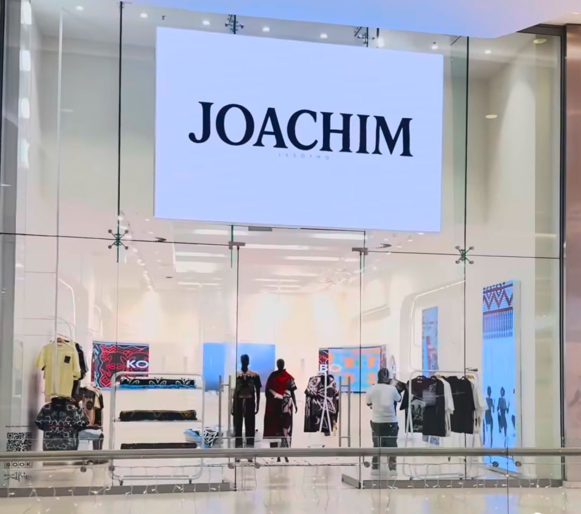 Chrisstheko's tweet photo. Luxury fashion brand JOACHIM has officially launched a pop-up store at Mall of Africa | SOOK, offering shoppers a unique blend of heritage and contemporary design.

From 22 December 2025 to 01 January 2026, the store will showcase JOACHIM’s signature aesthetic. https://t.co/FKQnmalGwO