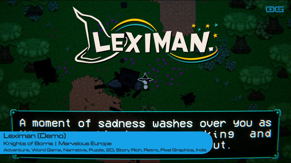 OverageGmngCom's tweet image. OG plays Leximan (Demo)!
youtube.com/watch?v=YCgO3w…

Like &amp;amp; Sub!

@borria
@marvelouseurope

#leximan #wordgame #puzzle #2D #storyrich #retro #pixelart #IndieGameTrends #IndieWatch #IndieDev #GameDev #IndieGameDev #IndieGame #IndieGames #Gameplay #letsplay #gaming