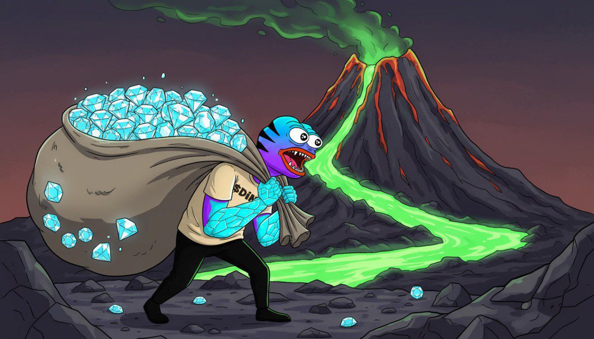 DinosolMeme's tweet image. GM! 💎🌋