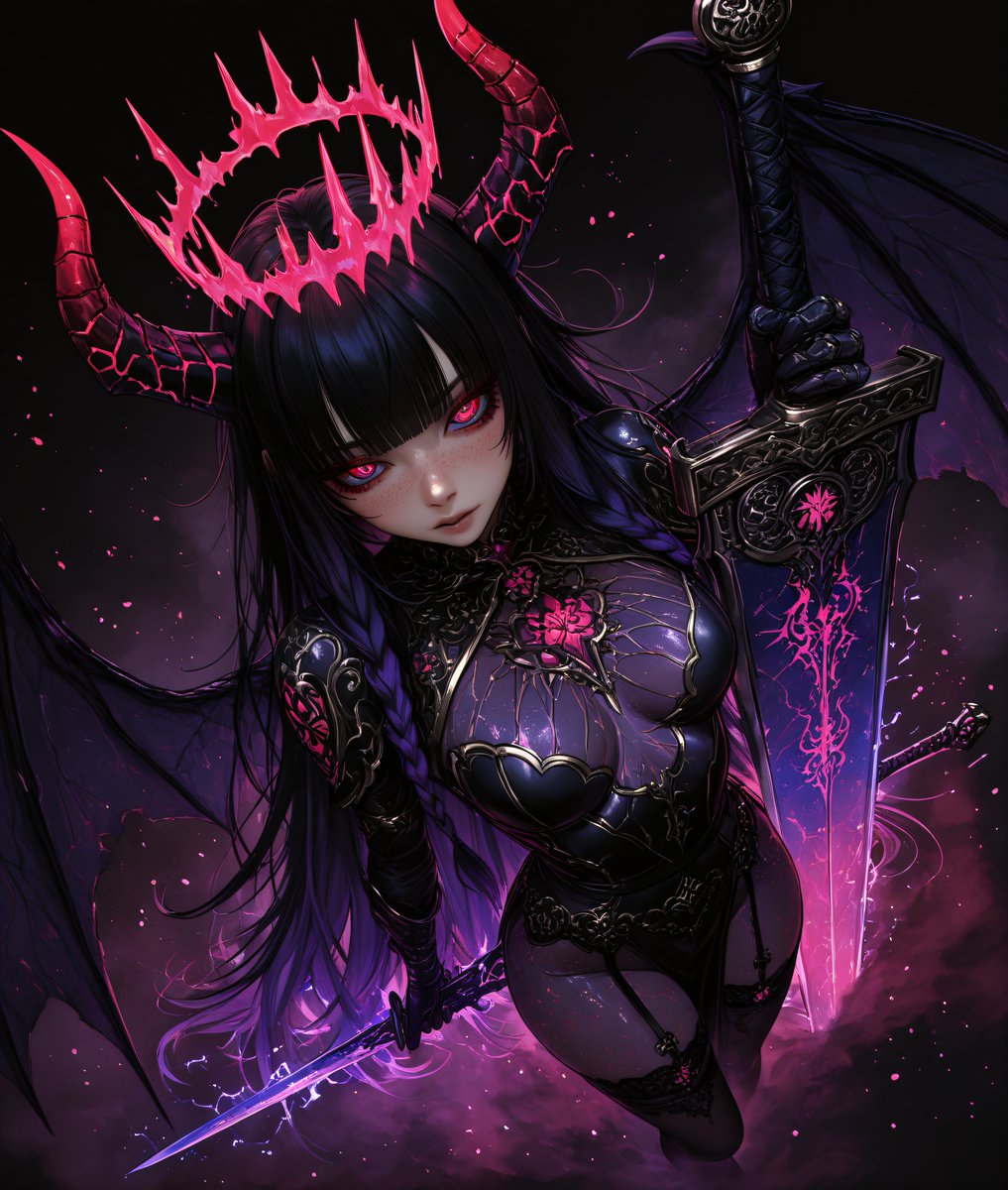 redshift_x's tweet photo. You little demon you.....!🩸 https://t.co/EcbQlb0L3M