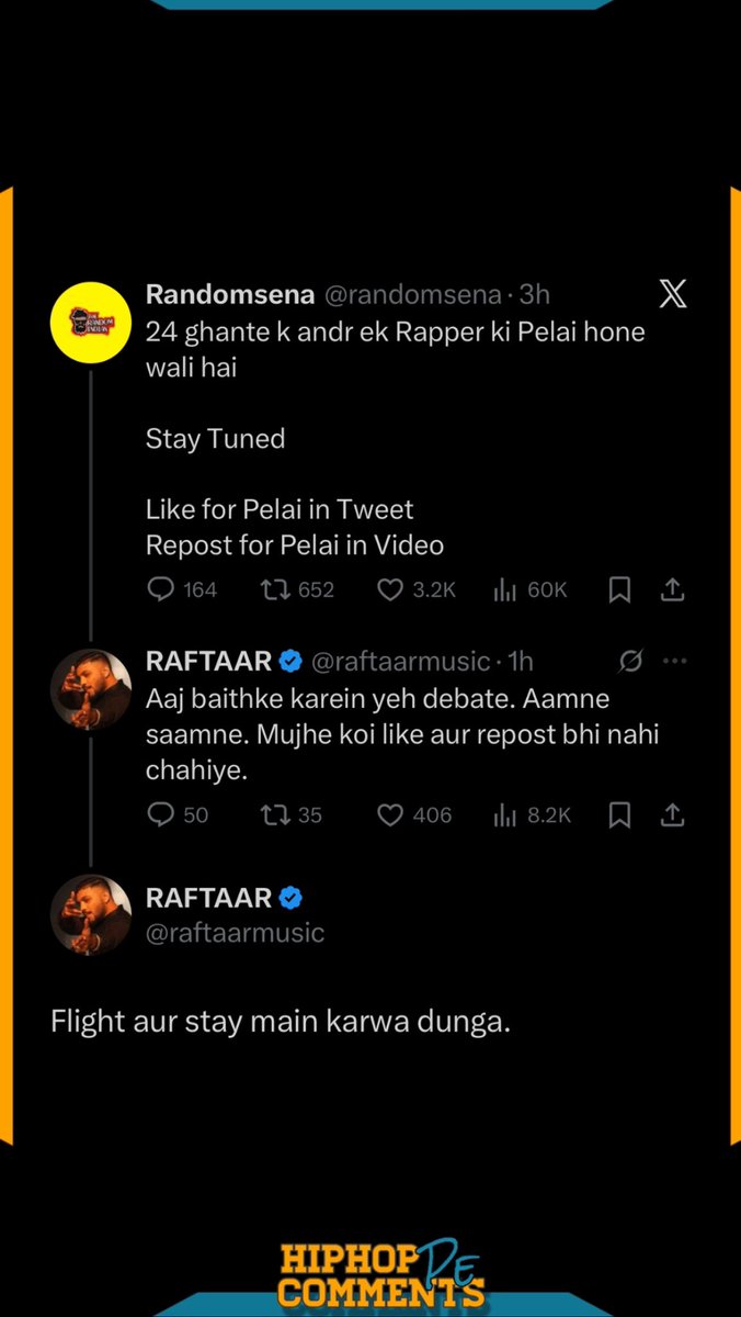 Hiphop Pe Comments tweet media