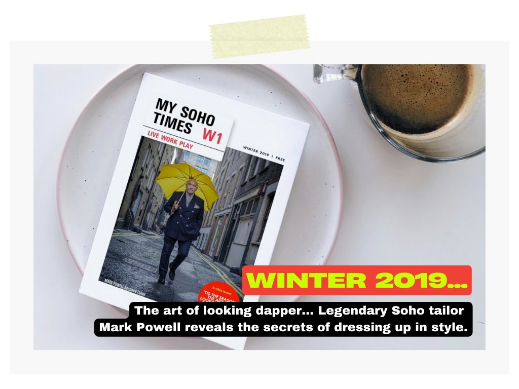mysohotimes's tweet image. Winters in Soho ❄️
Our latest ENJOY SOHO + WEST END newsletter is live. Join here: mailchi.mp/23134145c160/m…

#SohoLondon #WestEndLondon #MySohoTimes
