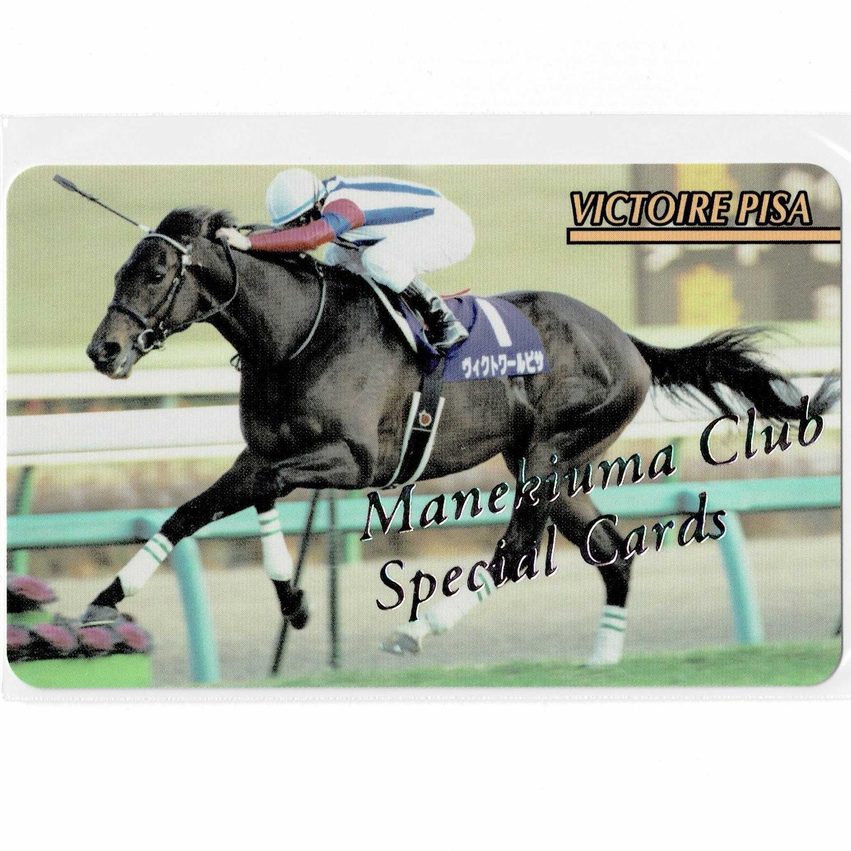 ブ*ン様 【まねき馬】ドウデュース 年度代表馬SPカード(開封) ブ*ン様 【まねき馬】ドウデュース 年度代表馬SPカード(開封)