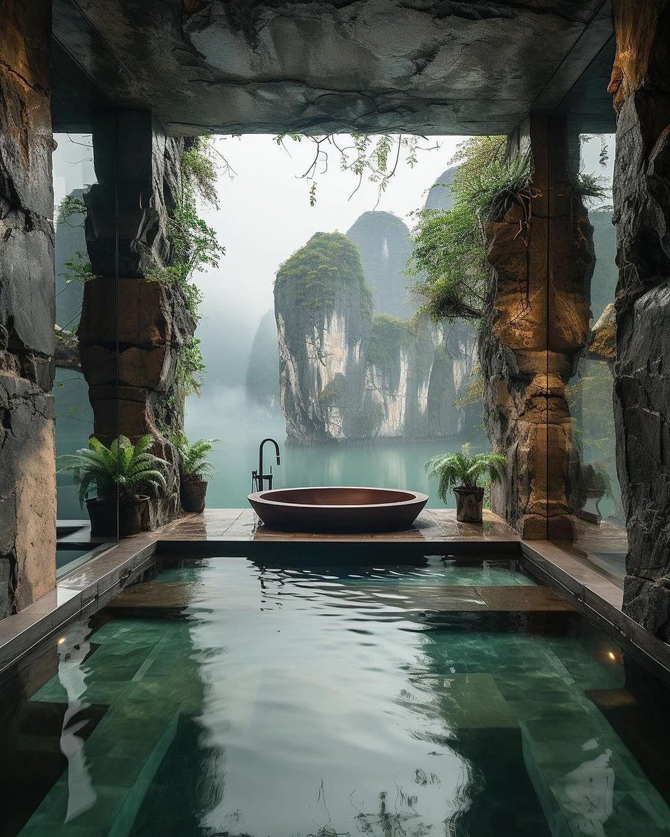 INTERIORPORN1's tweet image. I’m in love with this bathroom