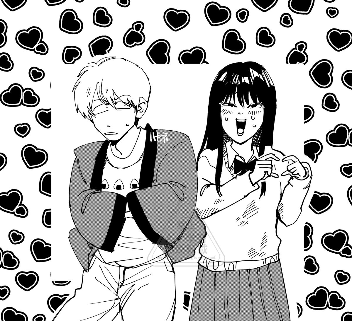 hayane8simn's tweet photo. ラブコメ描きたい https://t.co/RhZt1WC0cw