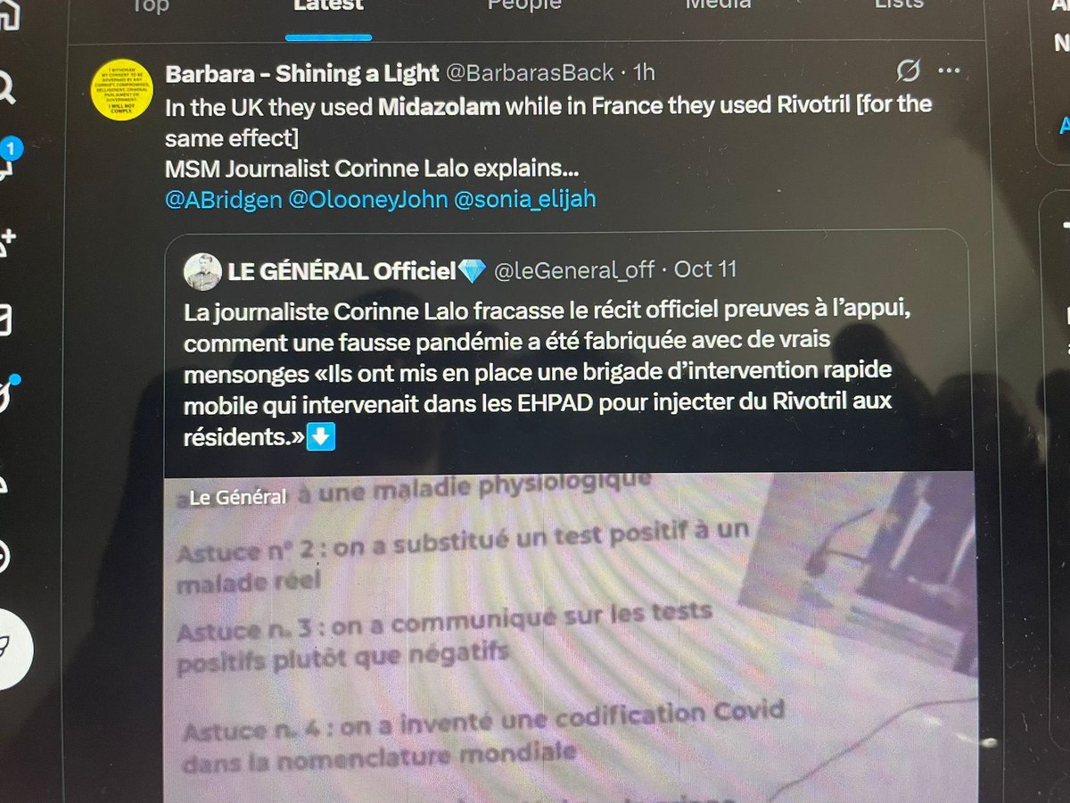 People are realising now that our vulnerable and elderly around the World were euthanised during the pandemic and declared as Covid deaths to drive up the fear of a disease with a 99.8% survival rate. In the UK they used Midazolam, in the US Remdesivir and in France Rivotril.