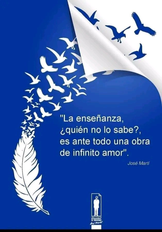 Feliz 22 de diciembre día de los educadores cubanos.🥳🥳🥳🇨🇺🌏♥️#CalidadSomosTodos <a href="/citmaciego/">citmaciego</a>
@desta@destacar