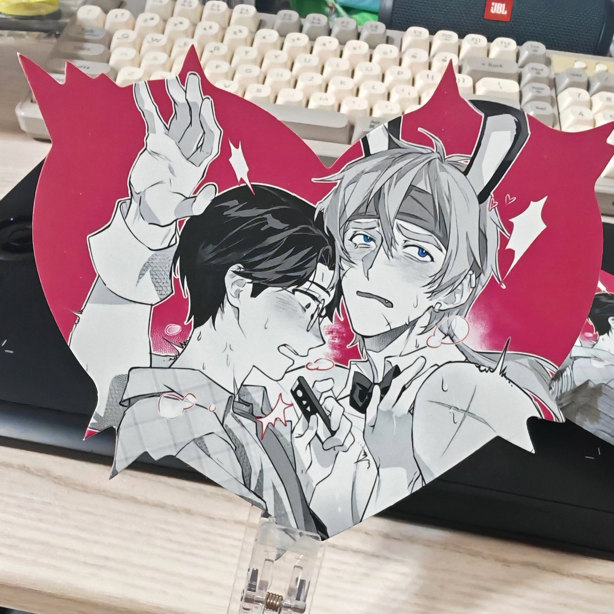 fchouo0157083's tweet image. #克尼 心形小卡❤