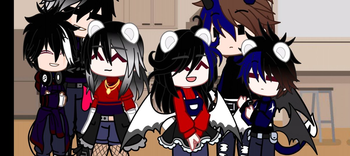 So here we are, Ryan and Reino finally got childrens with <a href="/Yami_pricipess/">Yumi😈</a> 
From left to right:
Ezra, Charlotte, Grace, Kane