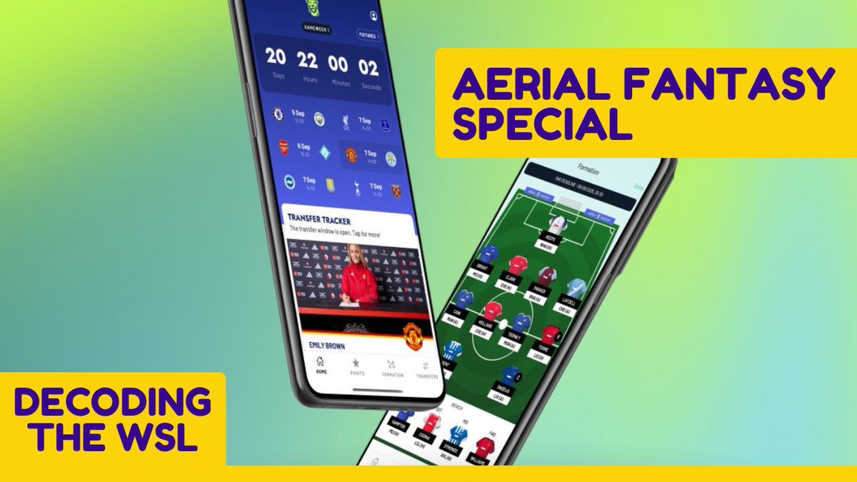 stattorino's tweet photo. 🚨New DTWSL out now🚨

This one’s all about @aerialfantasy, hosted by the wonderful @IzzyDuddy!📱

Myself, @jacobbern14 &amp; @TOMMAHERSY are also on the pod 👥

Search ‘Decoding the WSL’ wherever you get your podcasts 🎧

#DTWSL #AerialFantasy #BarclaysWSL

https://t.co/90gpIXBetT https://t.co/SifUe4LogK