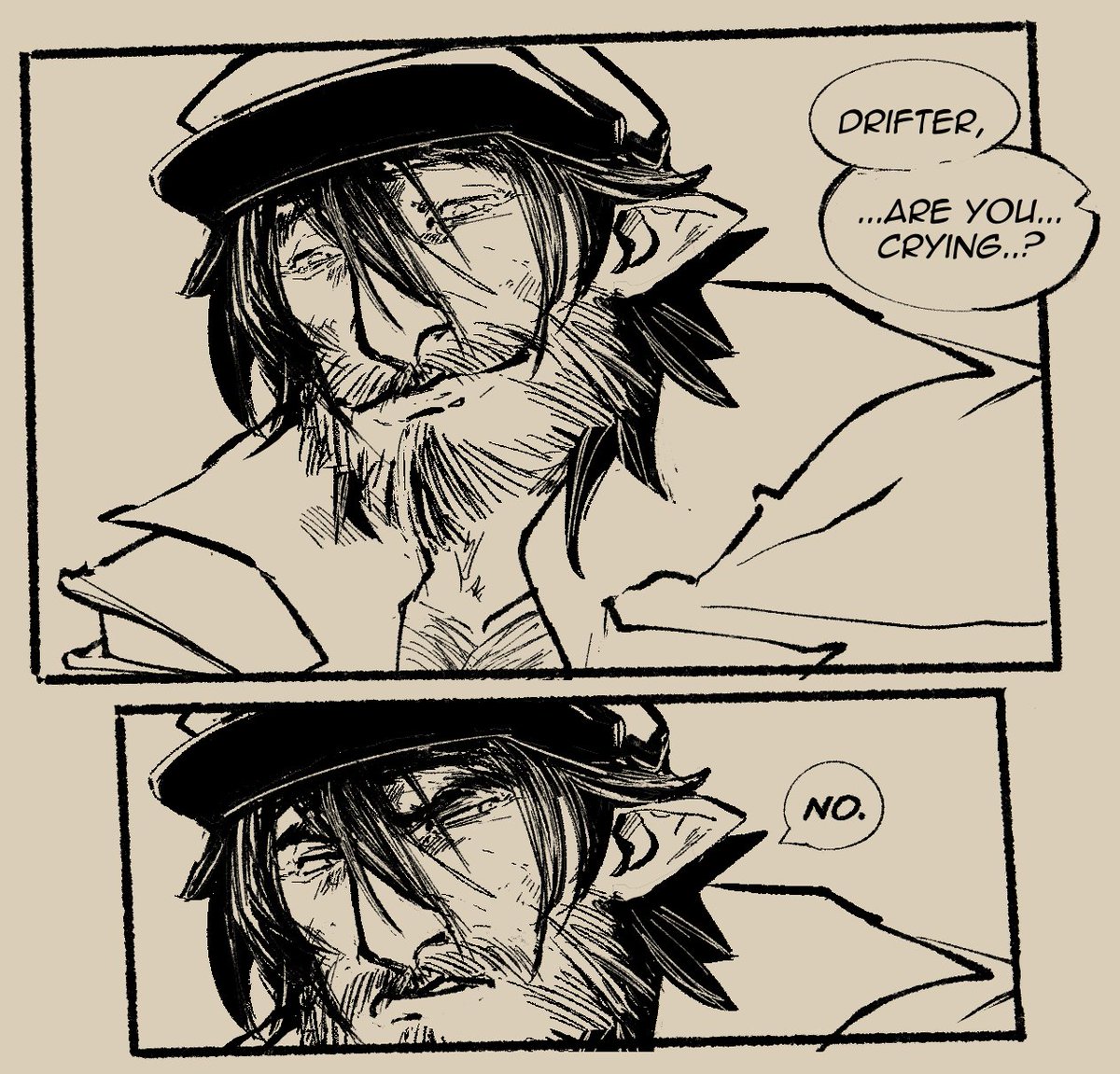 striglitzia's tweet image. he's not emotional about the christmas ornament with his face on it. you are. #deadlock