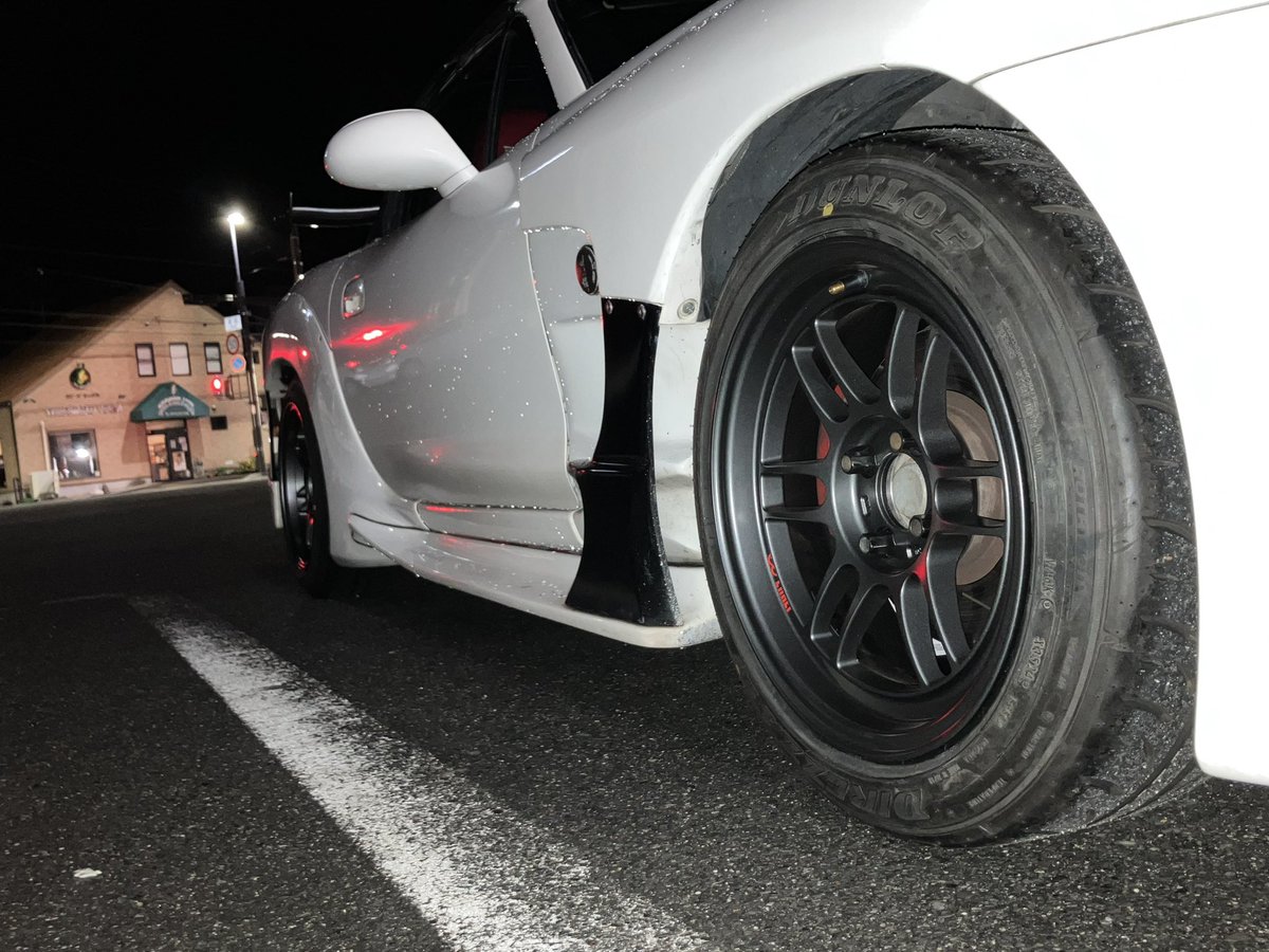 ええかんじ
スペーサーかワイトレちょっと噛ませたいな〜