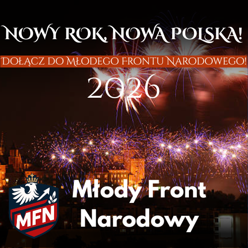 MFNarodowy's tweet photo. 🇵🇱 Nie każdy młody musi być „postępowy”.
Są tacy, którzy wierzą w:
• suwerenność państwa narodowego
• odpowiedzialność zamiast ideologii
• ciągłość kultury i tradycji
Jeśli te wartości są Ci bliskie, w 2026 roku zapraszamy do Młodego Frontu Narodowego! https://t.co/w2VmZF3eV7