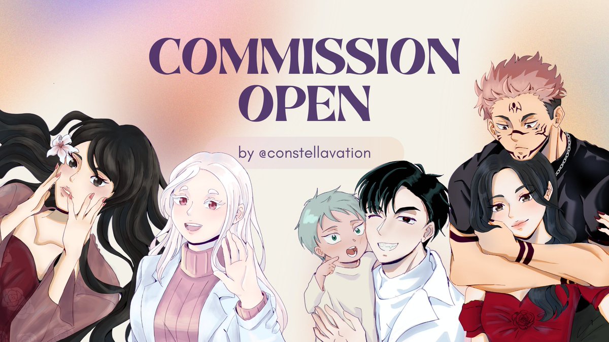 🌺COMMISSIONS OPEN🌺

Haiyyy gusy aku lagi buka urgent commission (local only yaa) for a limited slot<3
You can check the pricelist and TOS below‼️

[Likes and RTs are soooo much appreciated🫶]
#artidn #commstwt #commissionsopen #commsopen