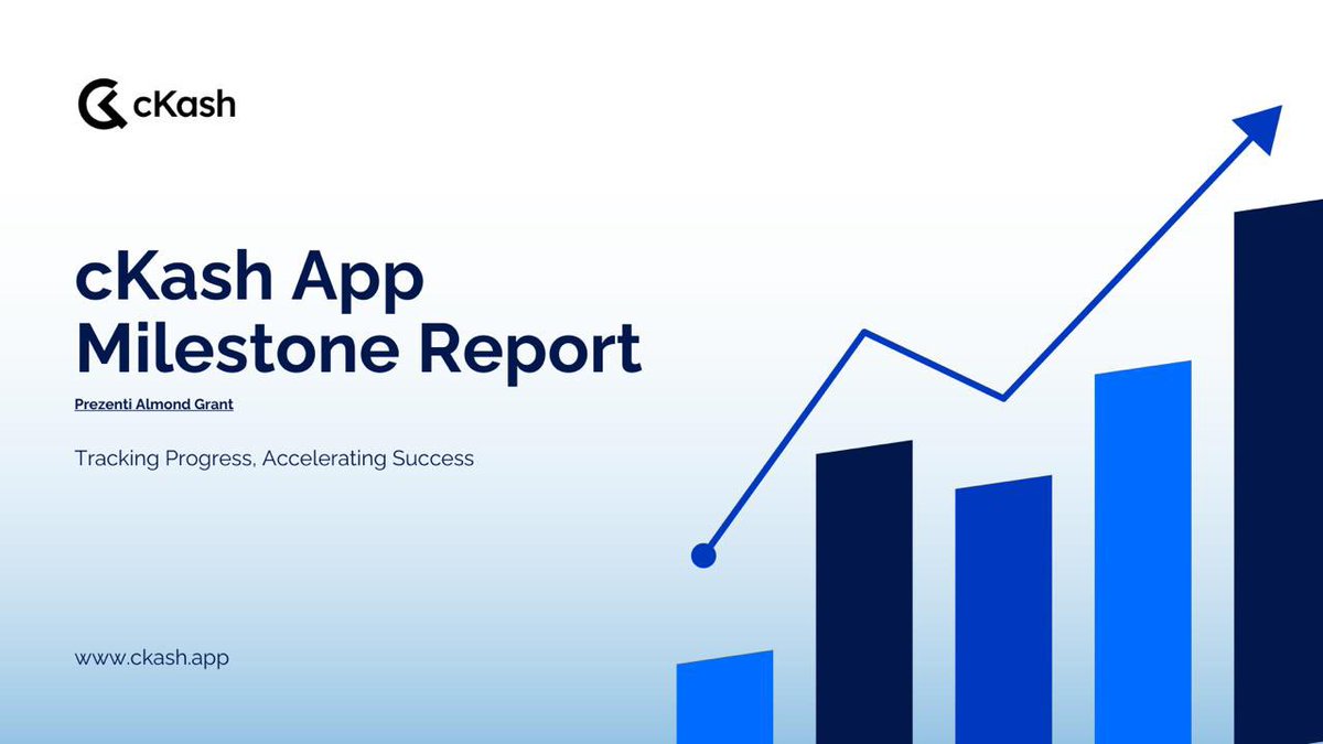 cKashApp's tweet photo. We’re happy to share our latest cKash report, highlighting our progress in building a simple, self-custodial digital payments wallet and driving real stablecoin adoption across Africa.

You can read more here: https://t.co/lTXMxYDZQR https://t.co/GgHNtat11V