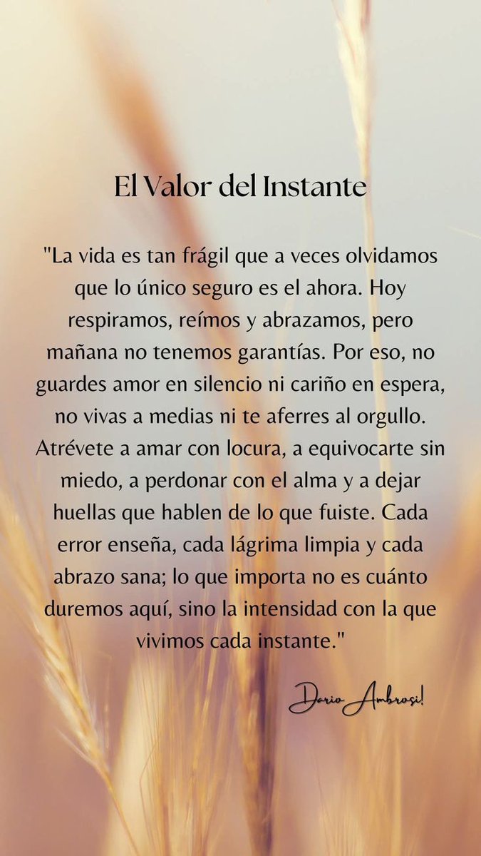 Motivos14185270's tweet image. 🙏🙏🙏🙏El valor del instante.🙏🙏🙏
#FelizLunes 
#BuenosDías 
#FraseDelDía 
#FelizInicioDeSemana