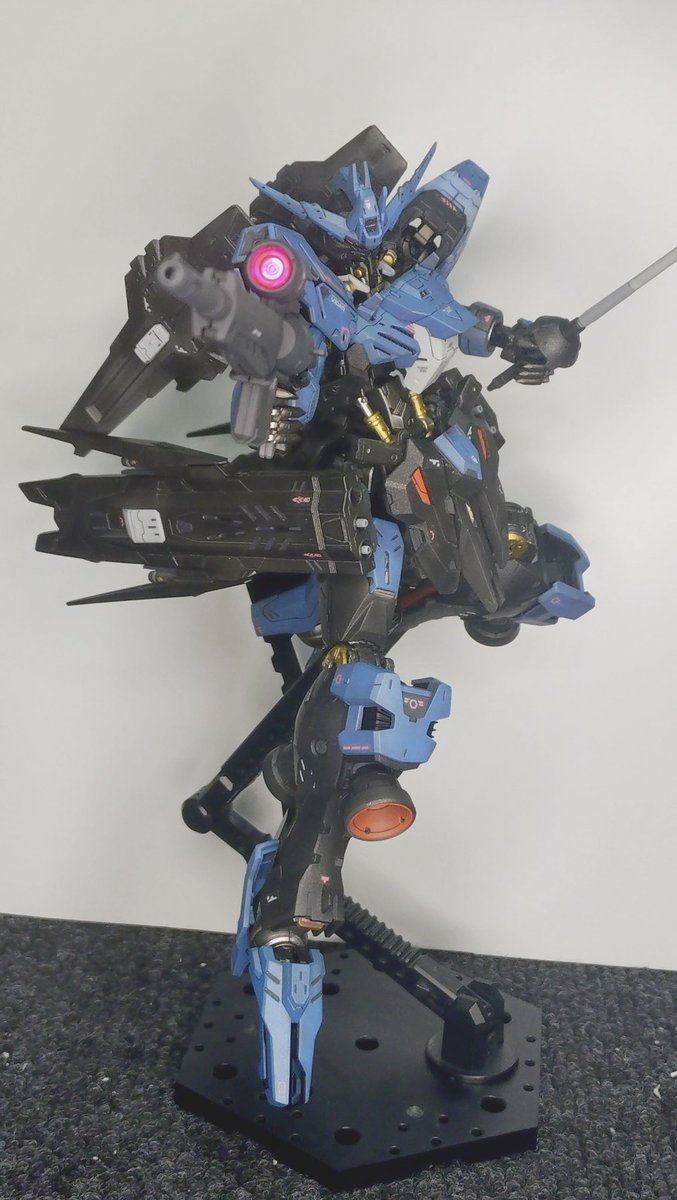 MG ガンダムヴィダール 完成！！ 全塗装、LEDの発光やりたい事を
