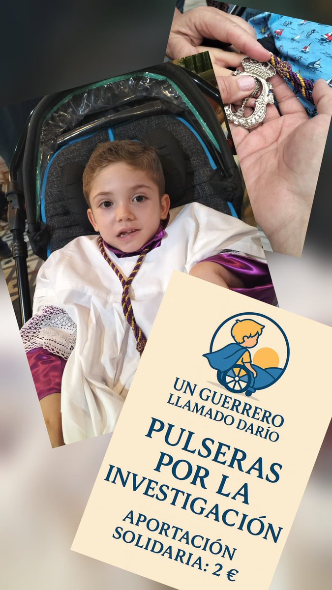 ¡Darío necesita nuestra ayuda!

🔵 Darío, un pequeño hermano de nuestra querida <a href="/hermandaddelao/">Hermandad de La O</a>, necesita de nuestra ayuda para la financiación de la investigación de su tratamiento contra una rara enfermedad en la <a href="/pablodeolavide/">Pablo de Olavide</a>.

➡️ Colabora comprando tu pulsera solidaria