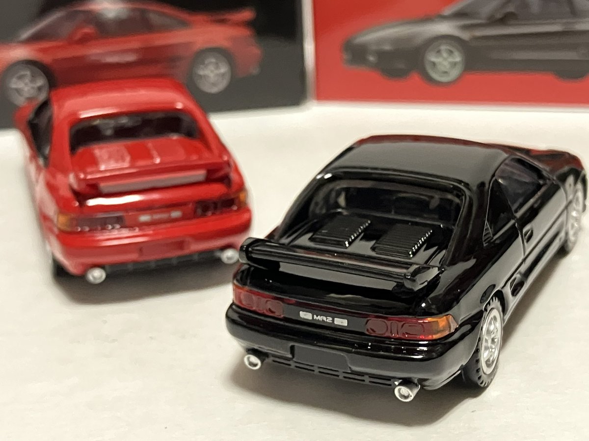 トミカ 42 トヨタ MR2(SW20)&発売記念仕様 7月発売のトミプレ！ 遂に