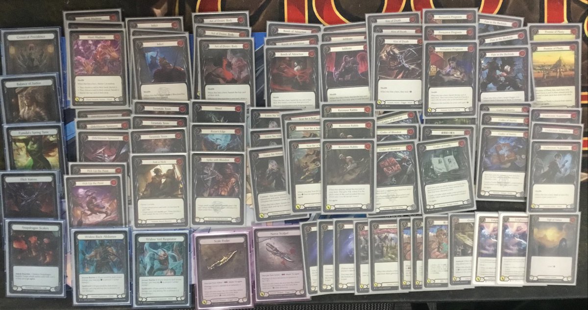 FaB(22時までちょっと値下げ) 本日のFaB Armory CC優勝はギャルクニ！ 「表現価値が高くて優勝しま