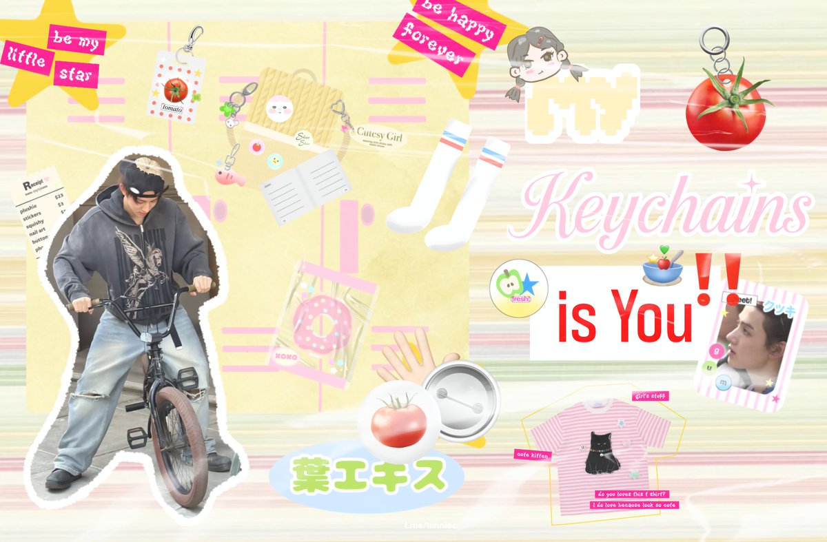 chumorollz's tweet image. My keychains is You 🫵🏻👧🏻💢🍅⭐

a seonghyeon au.