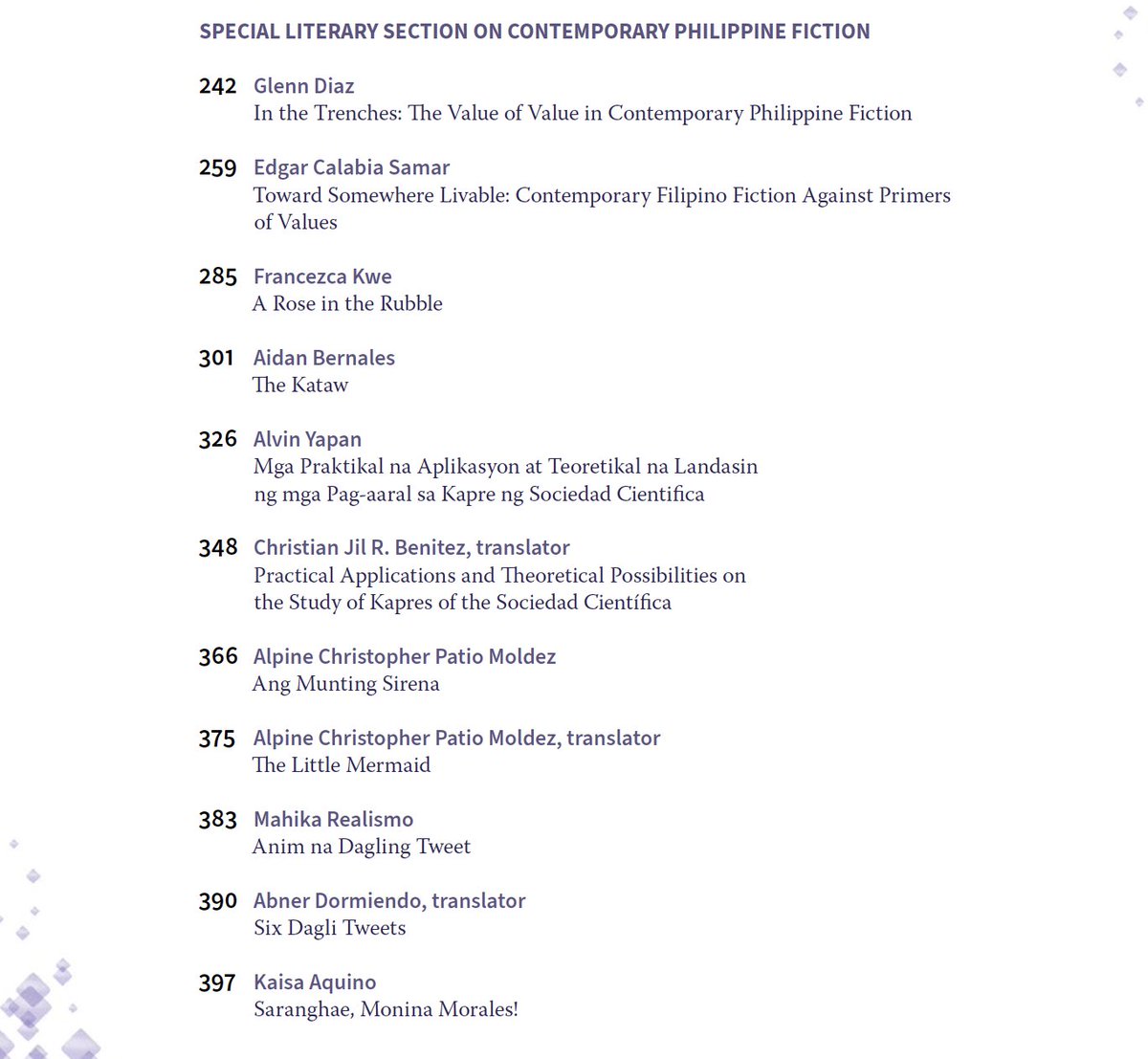 kasukalan's tweet image. the kritika kultura special section on contemporary philippine fiction that I edited w/ egay samar is finally out! seventeen works (carat?) in english and filipino, w/ translations, plus intros that think about 'value' at a time of permanent crisis. archium.ateneo.edu/kk/vol1/iss48/