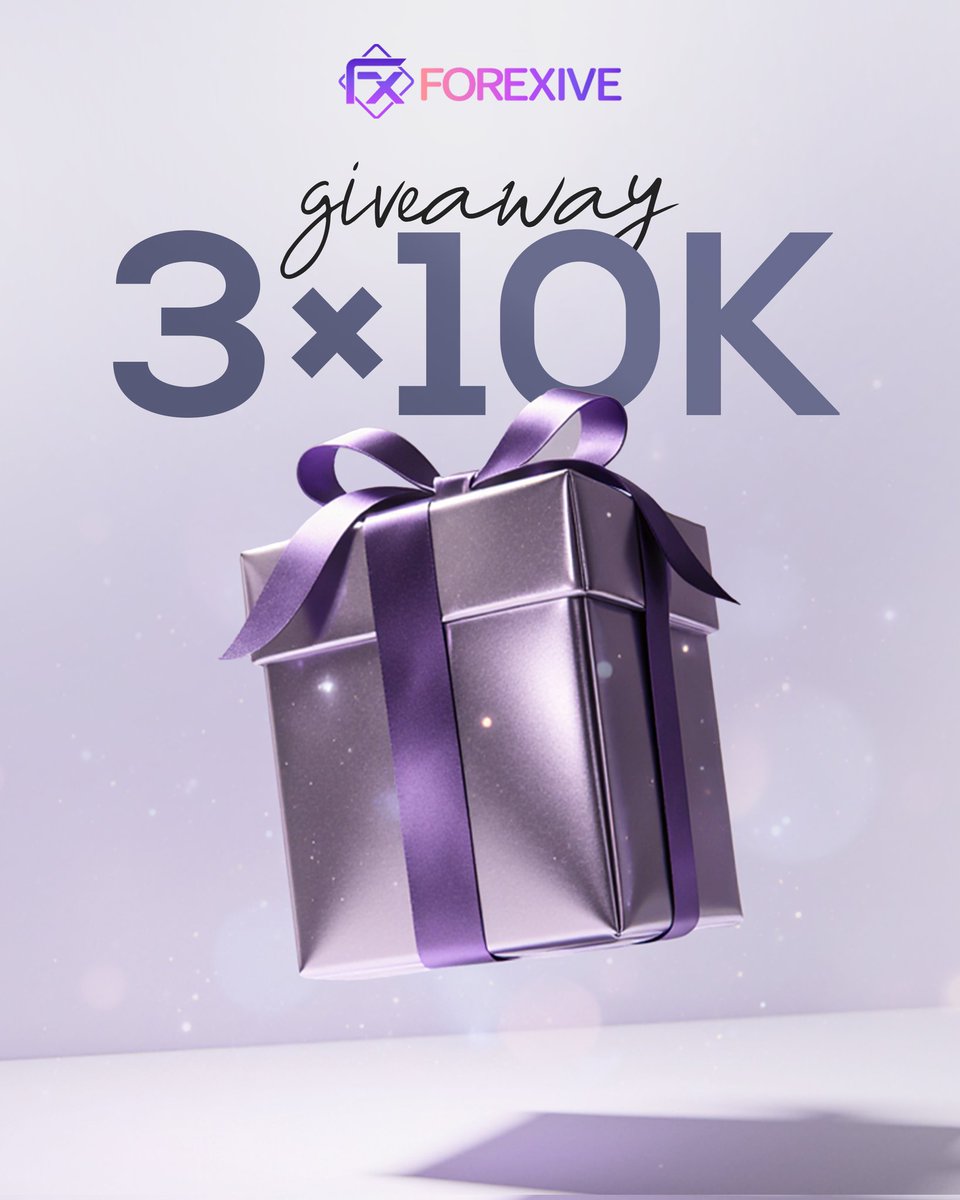 🚨 𝗙𝗼𝗿𝗲𝘅𝗵𝗶𝘃𝗲 𝗚𝗶𝘃𝗲𝗮𝘄𝗮𝘆! 🚨

Win 𝟯 × $𝟭𝟬𝗞 𝗖𝗵𝗮𝗹𝗹𝗲𝗻𝗴𝗲𝘀 💸

To Enter ⬇️

1️⃣ Follow: <a href="/madeinwings/">𝐖 𝐈 𝐍 𝐆 𝐒 ⚜️</a> &amp; <a href="/forexive/">FOREXIVE</a> || @hoomanabbasi

2️⃣ Like + Retweet + Tag 3 Friend

3️⃣ Join Discord: discord.gg/feAfphW2p
    [Drop Screenshot in comment mandatory]

5⃣ Must