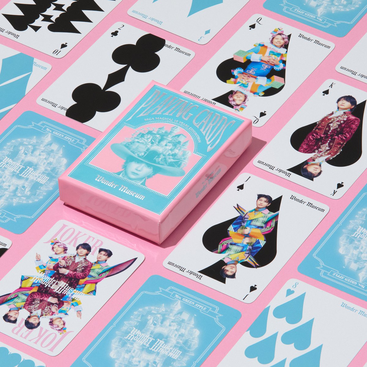 【No.238】ブルーグリーン グラデーション トランプの兵隊さん キラキラ No.238】ブルーグリーン グラデーション トランプの兵隊さん キラキラ